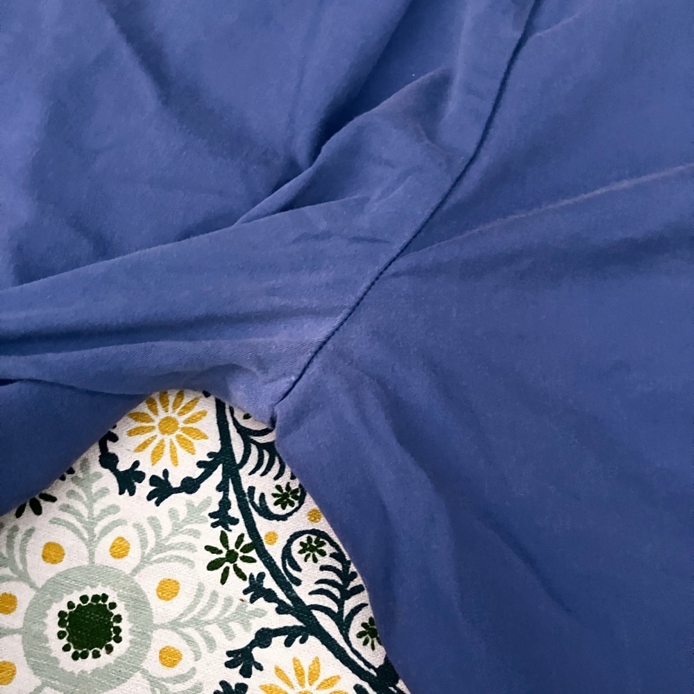 1980’s Polo Ralph Lauren Men's Classic Blue Chinos *damaged* stretch slim fit 38 - Picture 9 of 10